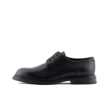 EMPORIO ARMANI Lace up Leather Derby Shoes