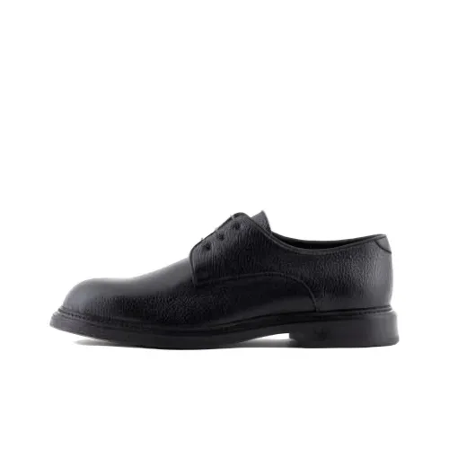 EMPORIO ARMANI Lace-up Leather Derby Shoes