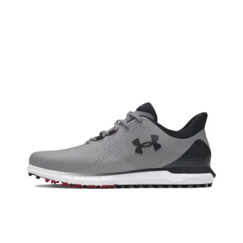 Under Armour Drive Fade Shock Absorbers With Slip Resistant Features Low Top Golf Shoes Men's Gray Black