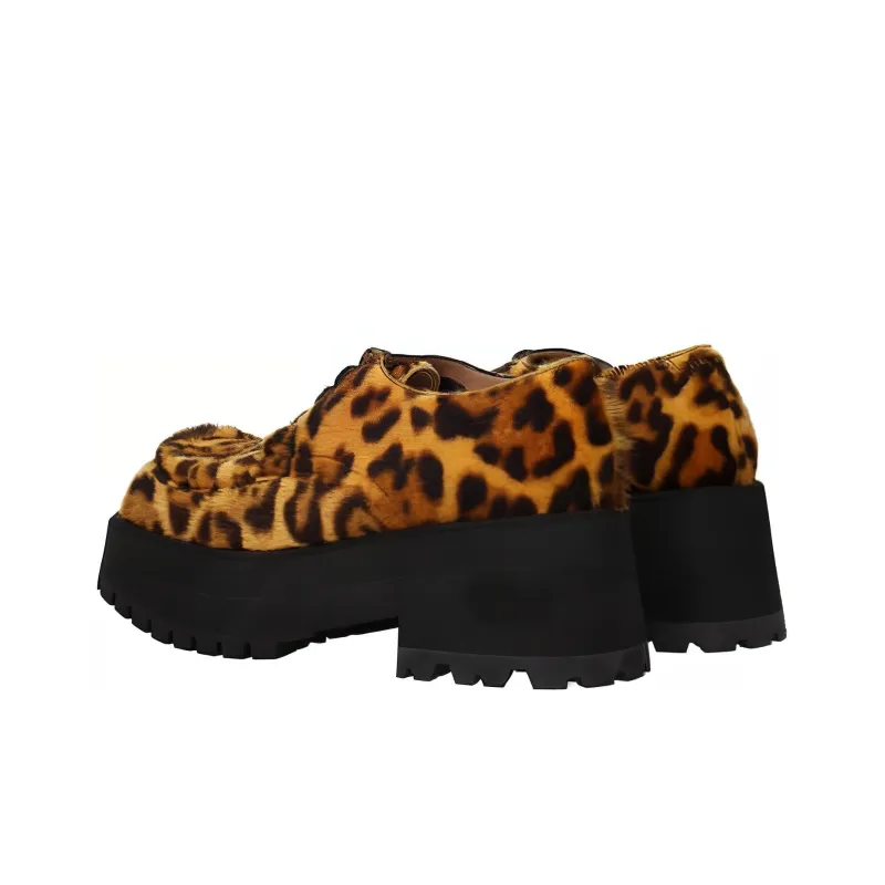 MARNI Platform Shoes Women's Leopard Print-3