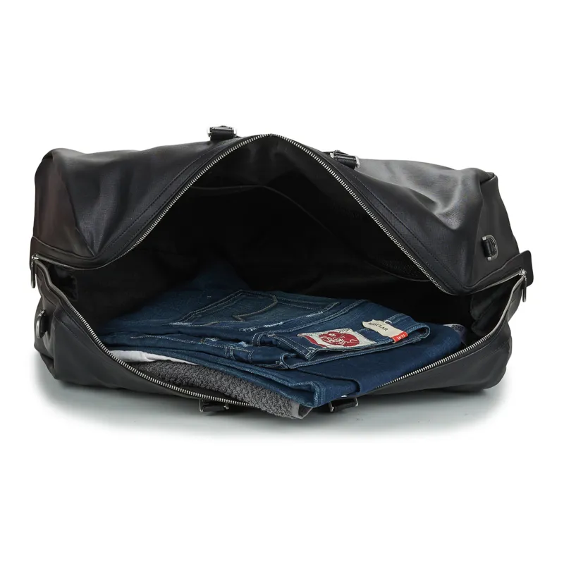 GUESS PU Polyurethane One Shoulder Crossbody Portable Travel Bag Regular Men's Black-4