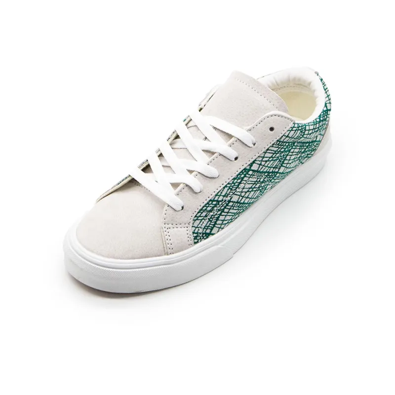 SUPSTORM Canvas Shoes Unisex Low Top Green-3