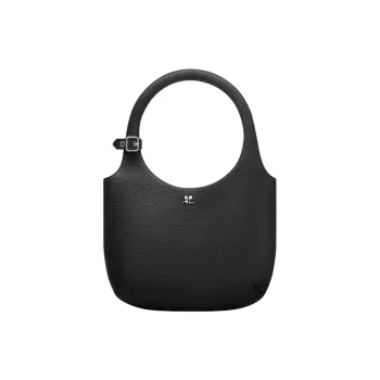 COURREGES Logo Patch Shoulder Bag