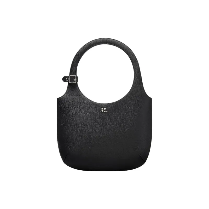 COURREGES Logo Patch Shoulder Bag-0