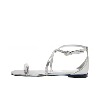 Alexander McQueen Golden Goose Deluxe Brand Strappy Metallic Sandals Women's