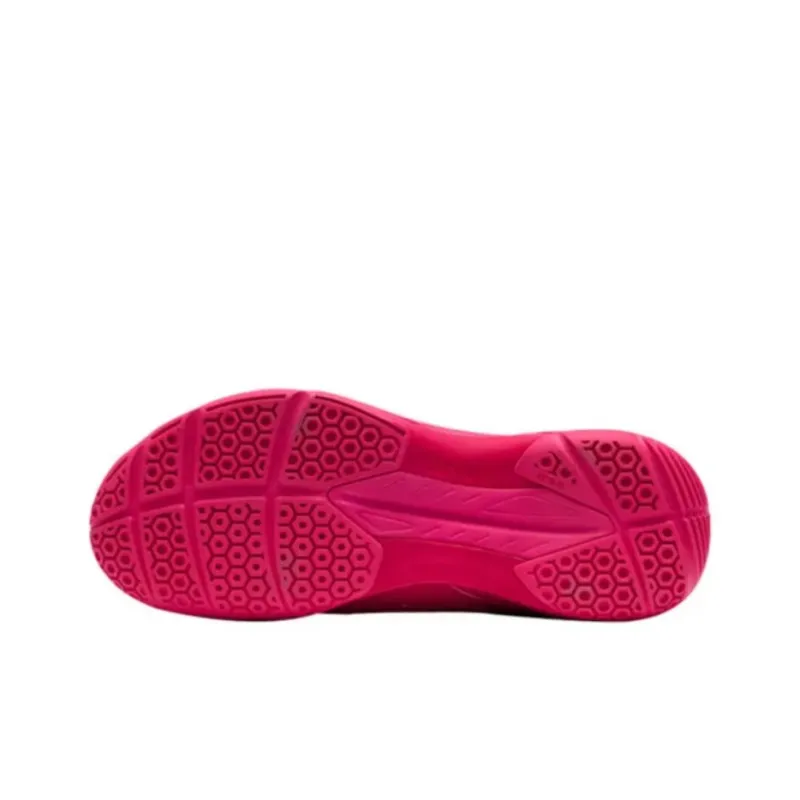 YONEX CFT Collection Cushioning Wear Resistant Low Top Badminton Shoes Unisex Peach Red-3