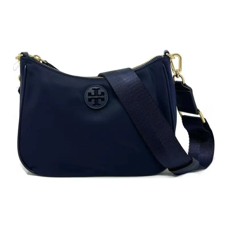 TORY BURCH Nylon Crossbody Bag, Shoulder Bag Women's Blue-0