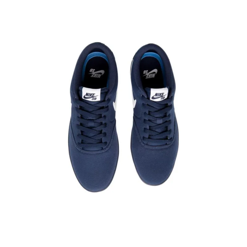 Nike Sb Check Solar Canvas 'Midnight Navy White'-4