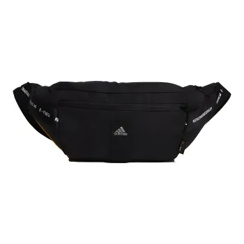 Adidas Polyester Sling Bags One Shoulder Crossbody Fanny Pack Regular Unisex Black