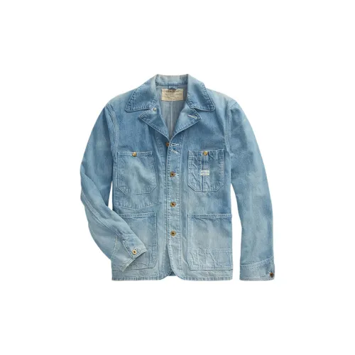 Polo Ralph Lauren Denim Jackets Men Indigo