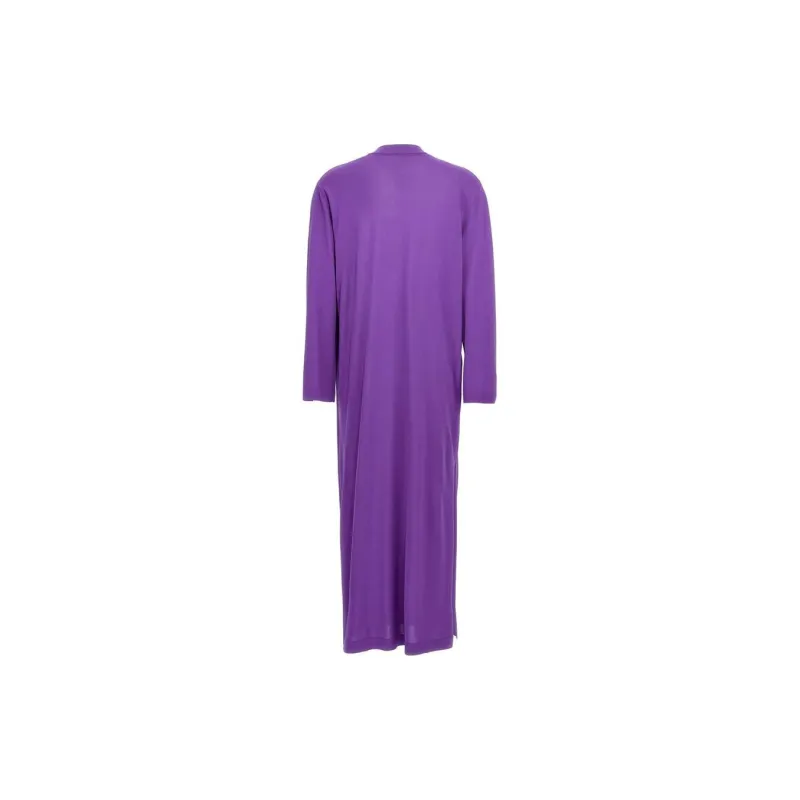 PAROSH Long Sleeved Dresses Women's Purple-1