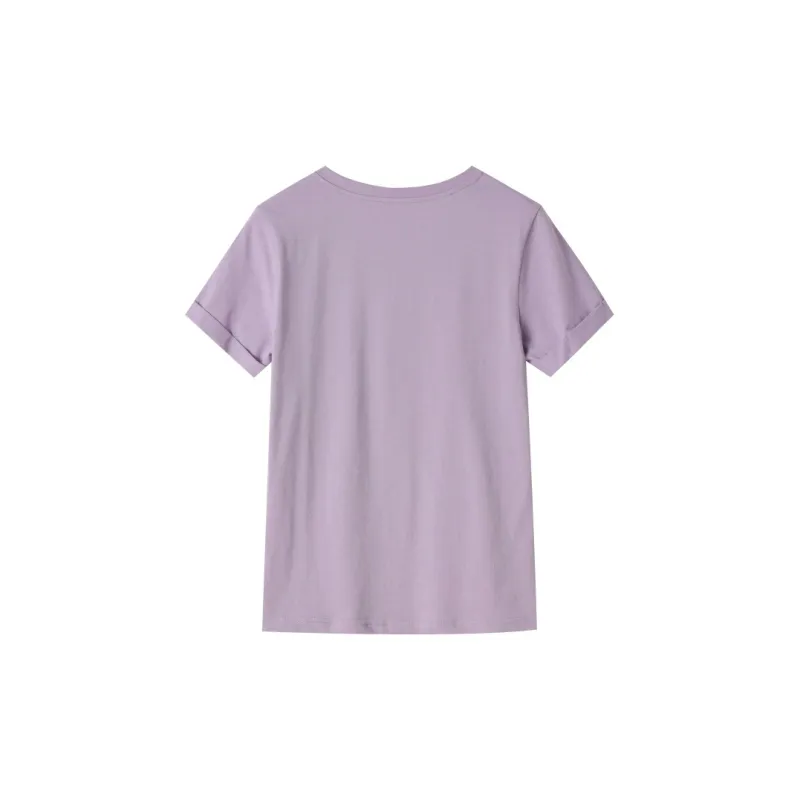 Huagaa T Shirts Women's Purple-1