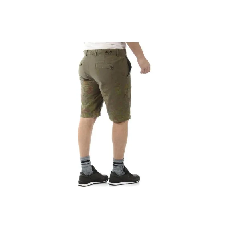 DANIELE ALESSANDRINI Casual Shorts Men's Green-2
