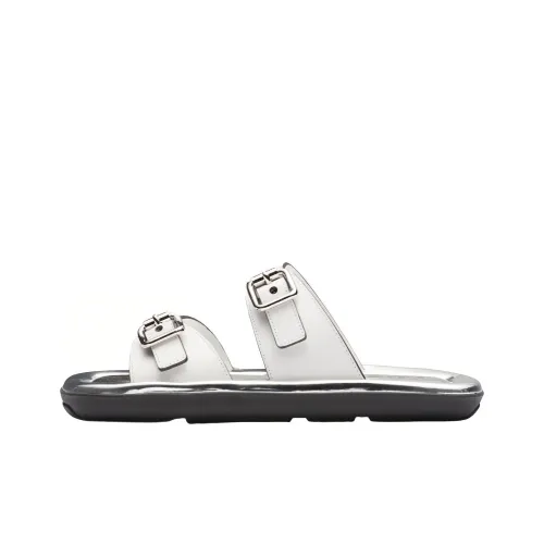 PRADA Slide Slippers Women's White