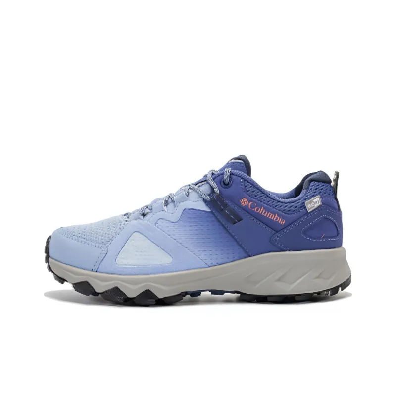 Columbia Wear resistant And Lightweight Low Top Hiking Shoes Women's Beige Blue-0
