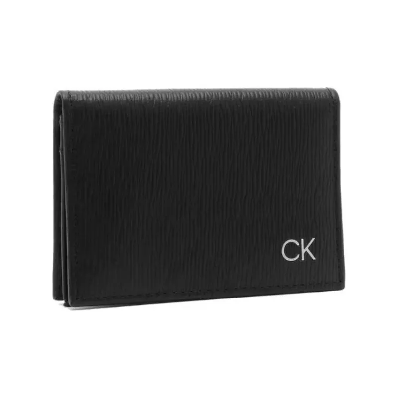 CALVIN KLEIN Leather Wallet Men's Black-2