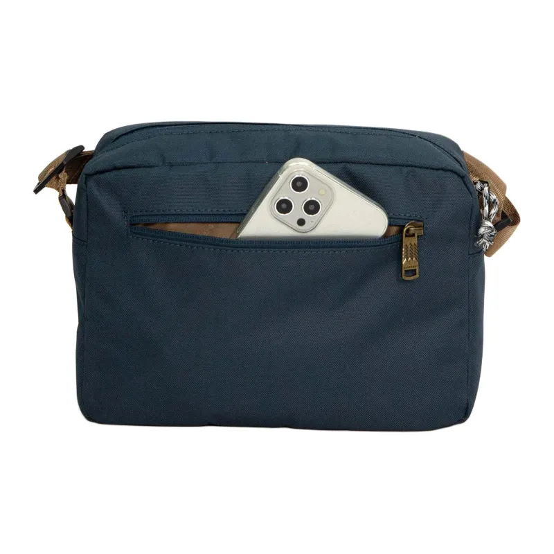Doughnut Recycled Polyester Shoulder Bag, Crossbody Bag Unisex Lake Blue-2