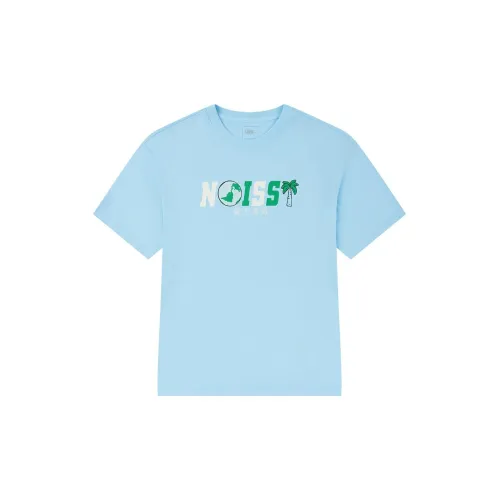 QIAODAN T-Shirts Unisex Sunny Mountain Blue