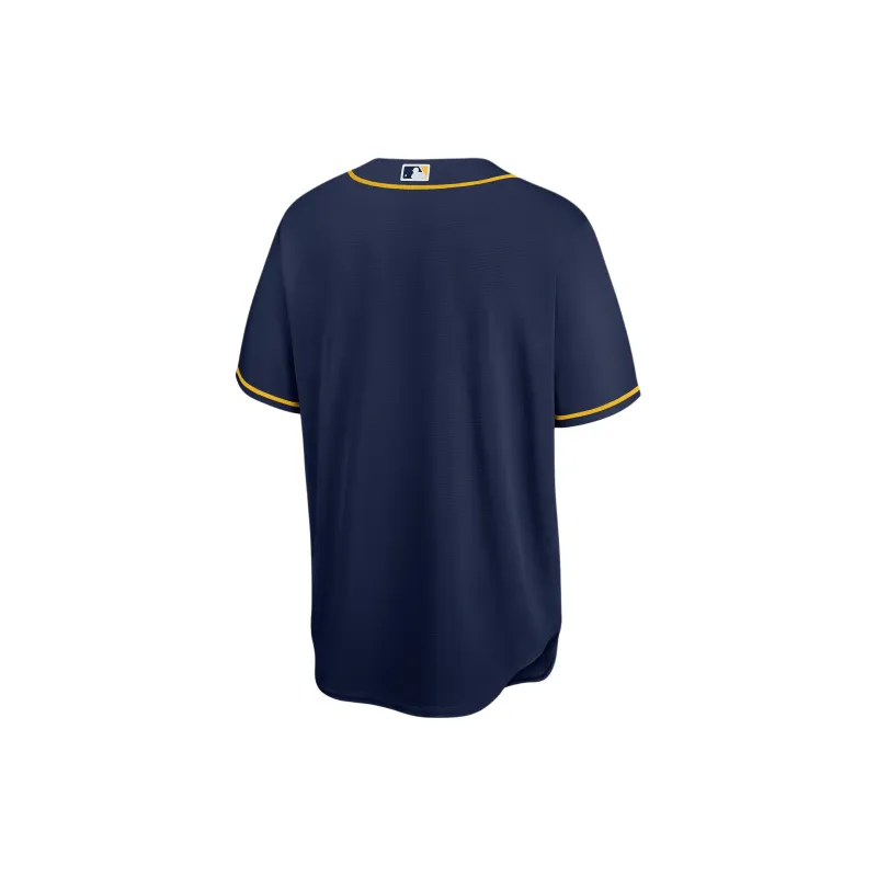 Nike West Virginia Mountaineers Men's Nike College Limited Baseball Jersey-1