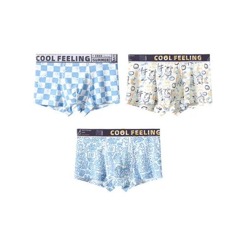 ONE MORE＊ Boxer Shorts Men's 3 Pack