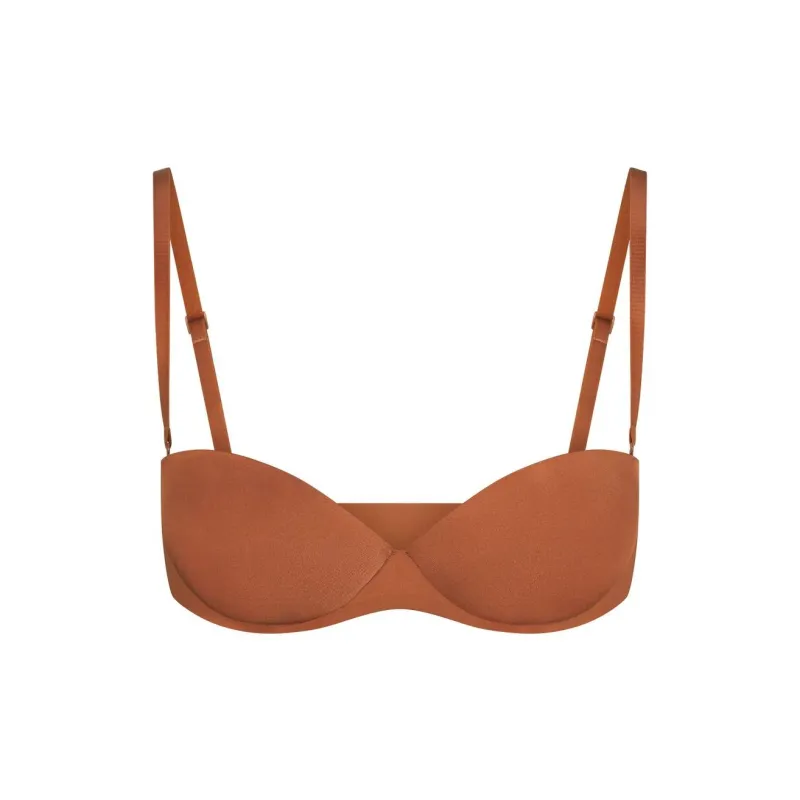 SKIMS ULTIMATE BRA STRAPLESS PUSH-UP BRA Bra Women's BRONZE/Bronze-1