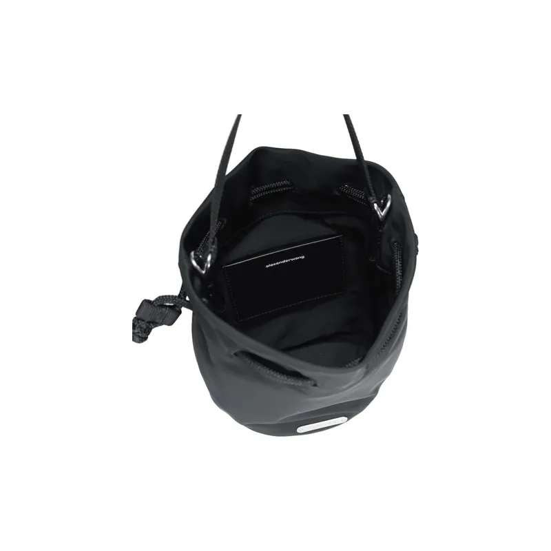 Alexander Wang Nylon Shoulder Bag Crossbody Bag Handbag Mini Women's Black-4