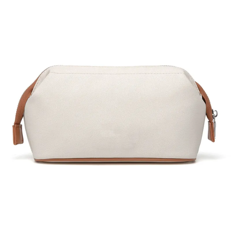 Farmacy PU Clutch Toiletry Bag Storage Bag Makeup Bag Medium Size Women's Black/Khaki/Green-6
