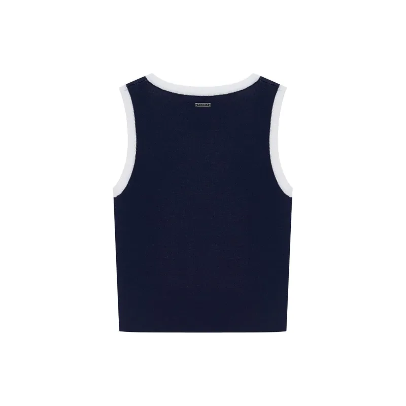 Teenie Weenie Tank Top Women's Navy Blue-1