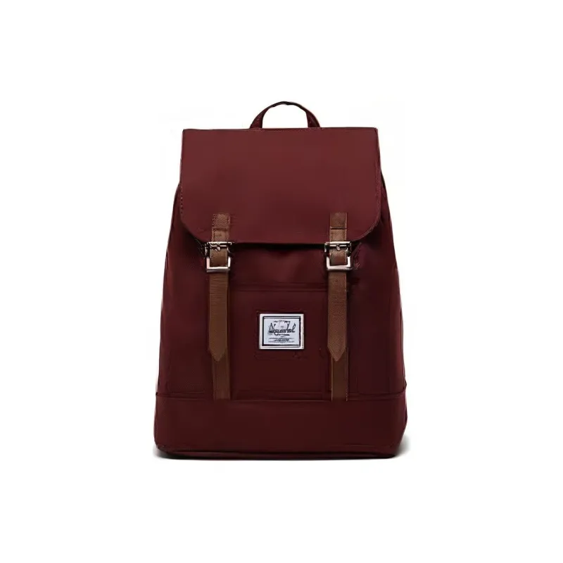 Herschel Polyester Travel Bags Backpack Mini Unisex Bright Red-0