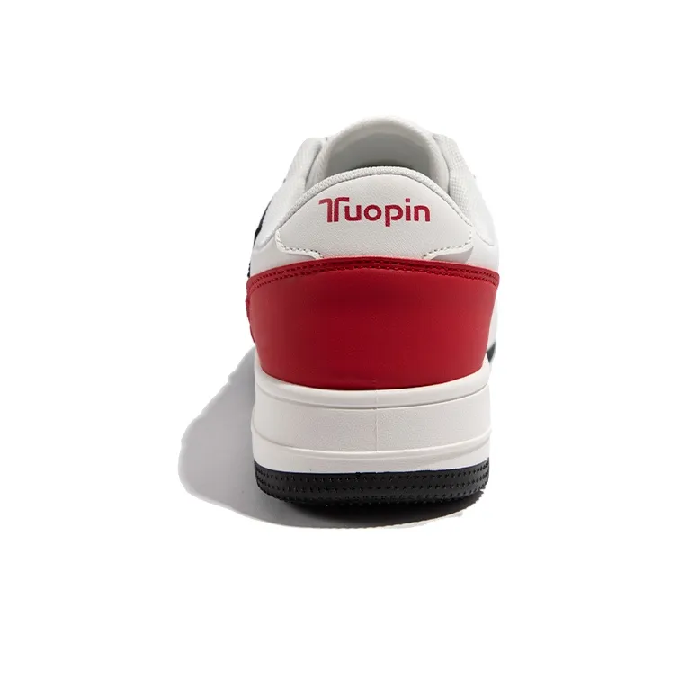 TUOPIN Sea Salt Milk Spring And Summer Selection Slip-Resistant Lightweight Breathable Low-Top Skateboard Shoes Unisex-2