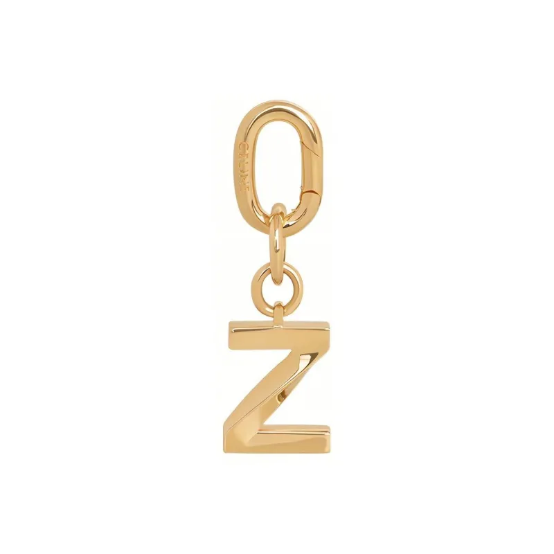 CELINE Brass Keychain Bag Accessory Women's Gold-0