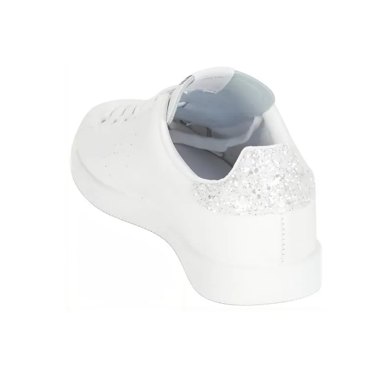 Victoria Beckham Low Top Skateboard Shoes Women's White-3