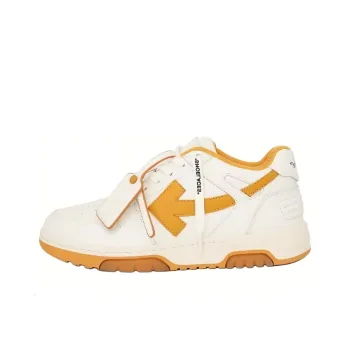 OFF WHITE Skateboard Shoes Men's White