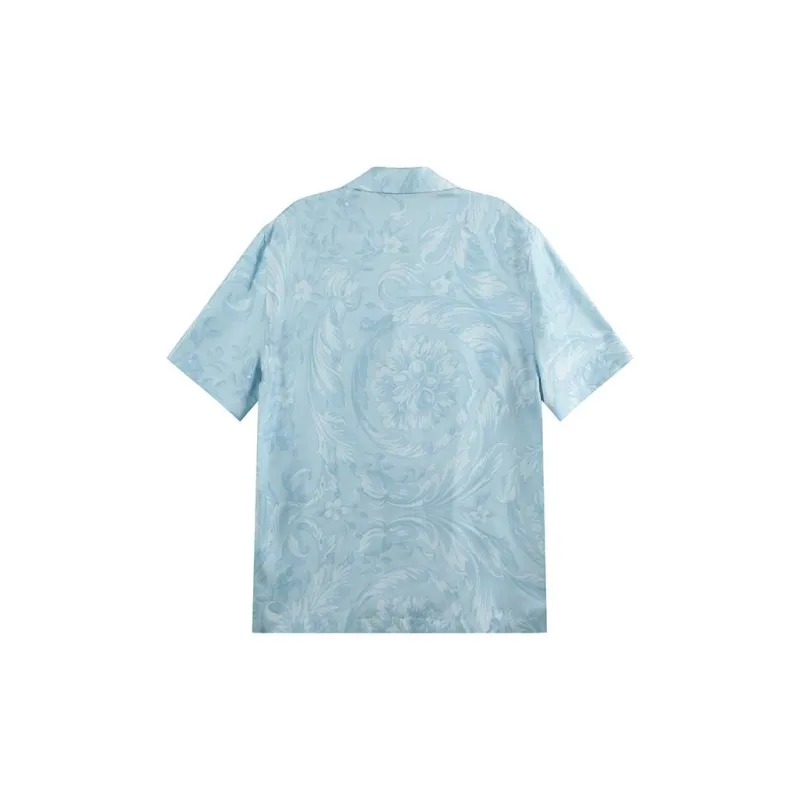 VERSACE Barocco Printed Short Sleeved Shirt-1