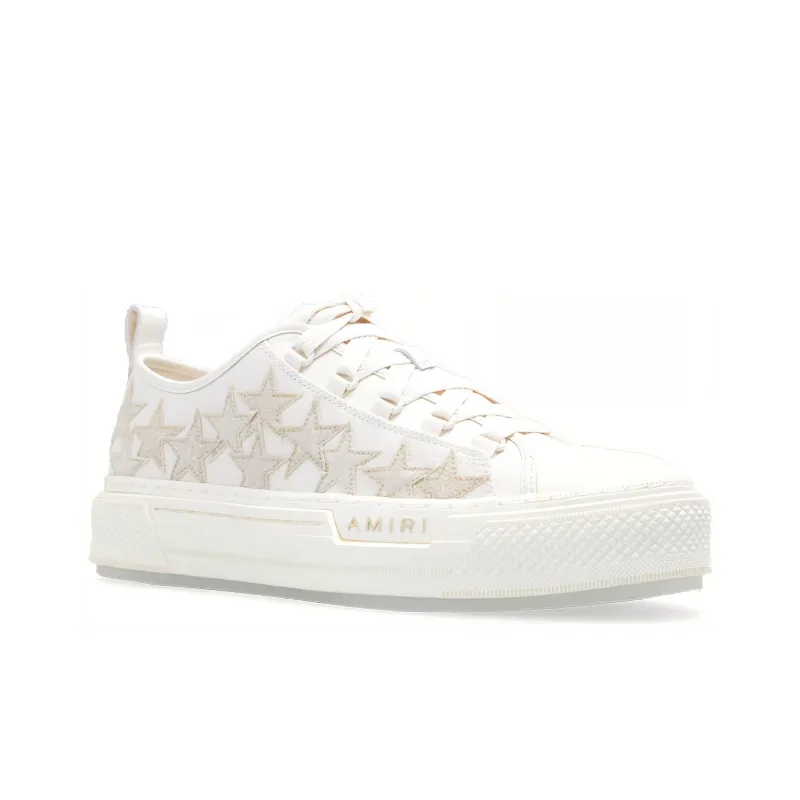 AMIRI Stars Court Low White Alabaster Women's-2