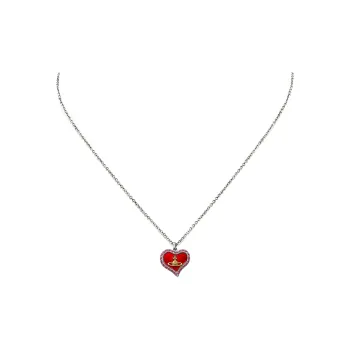 Vivienne Westwood Brass Necklaces Women's Red/Silver