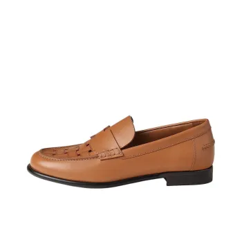 HERMES Kennedy Loafers Women's Brown