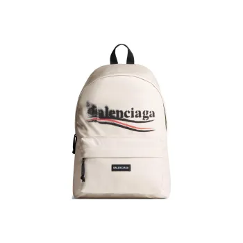 Balenciaga Political Stencil Logo Printed Explorer Backpack