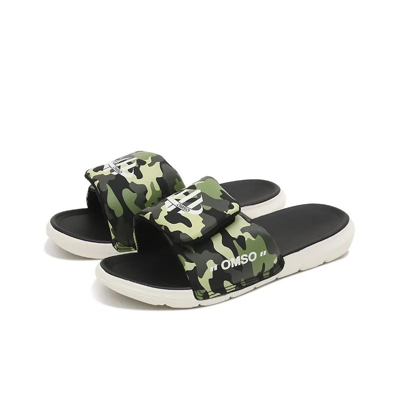 Omso Slide Slippers Unisex Green-1