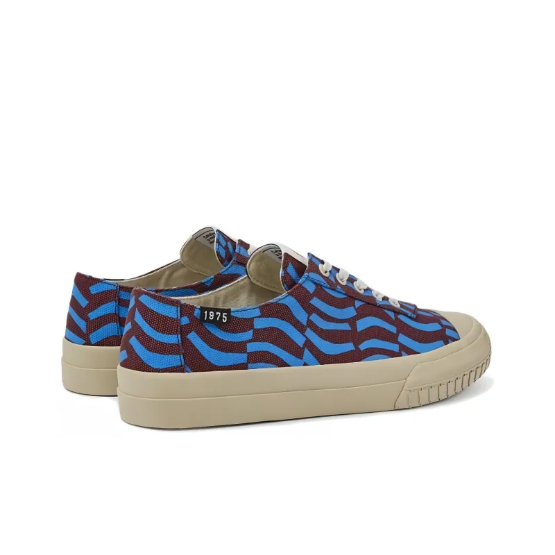 CAMPER Camaleon Low Top Canvas Shoes Women's Blue-3