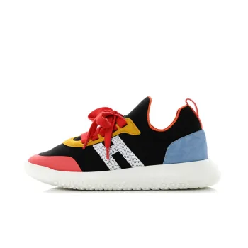 HERMES Crew Anti-Slip Wear-Resistant Low-Top Casual Shoes Women's Red Black Blue