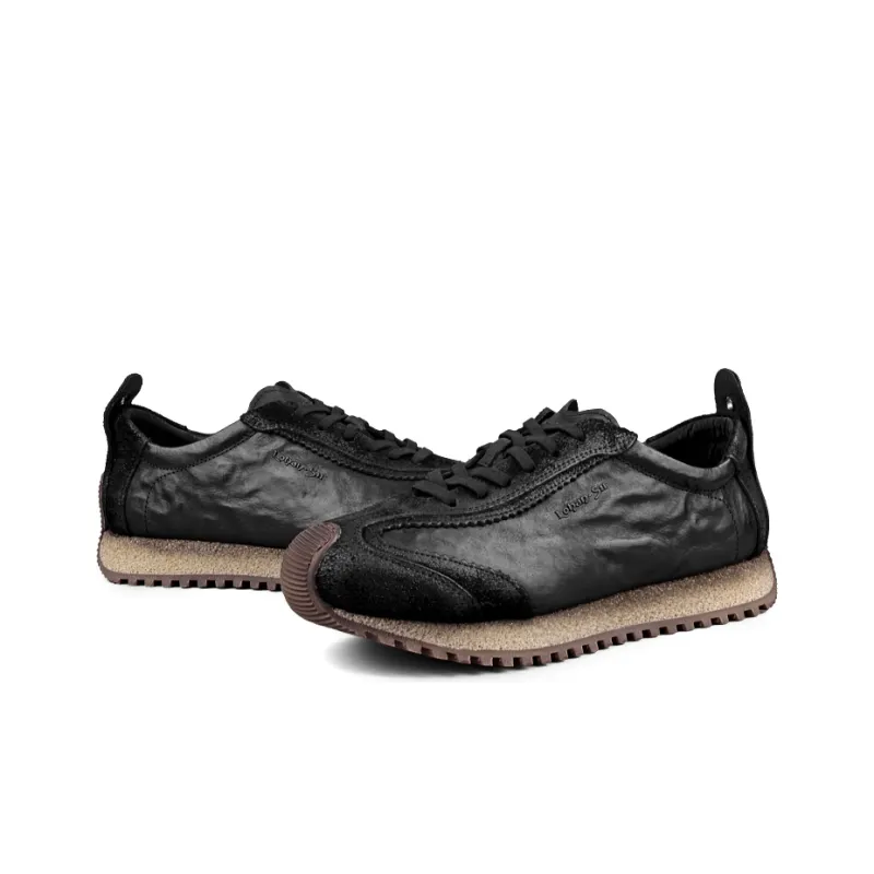 LOHAN·SIR Rhythm Series Anti-Slip And Wear-Resistant Lightweight Low-Top Casual Shoes Men's-5