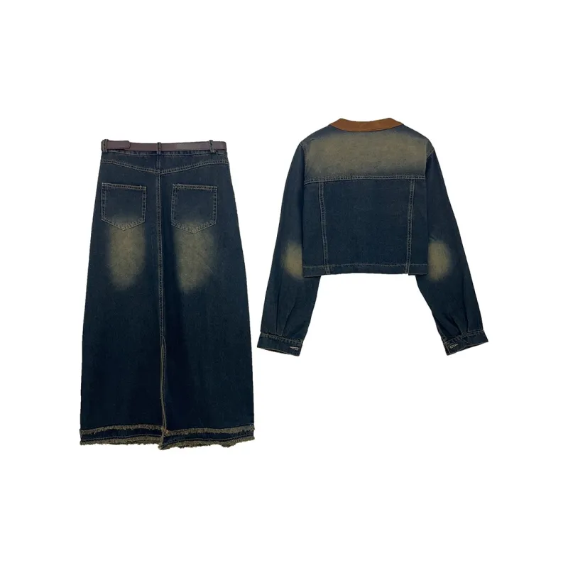 Icicofficial Two Piece Skirt Sets Women's-1