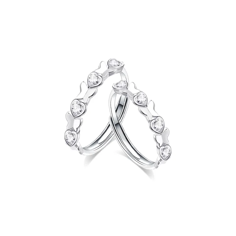 MISS TOOYA Zircon, Alloy Rings Women's-1