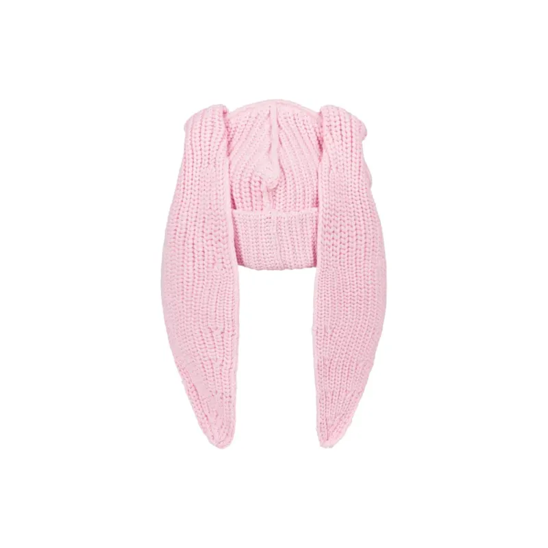 CHARLES JEFFREY Loverboy Chunky Rabbit Cotton Beanie-1