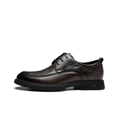 HLA Dress Shoes Men Low-Top