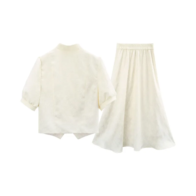 A Paradise For Awakening Skirt Set Women's Ecru-1