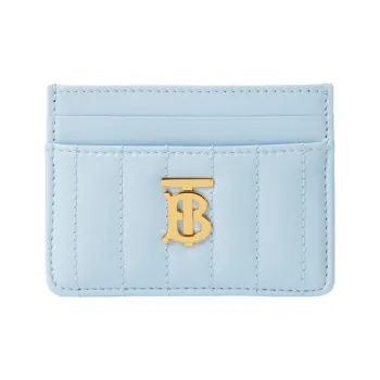 Burberry Quilted Lola Card Holder Blue