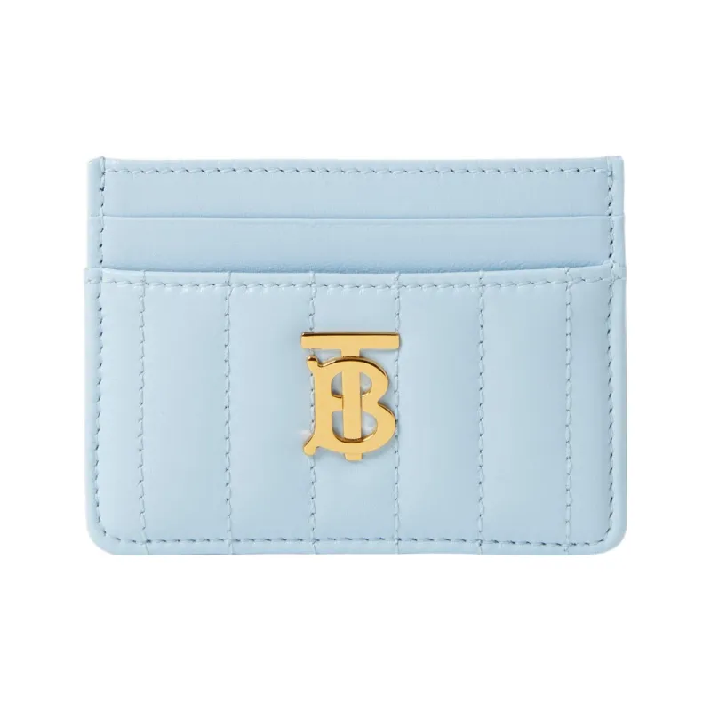 Burberry Quilted Lola Card Holder Blue-0