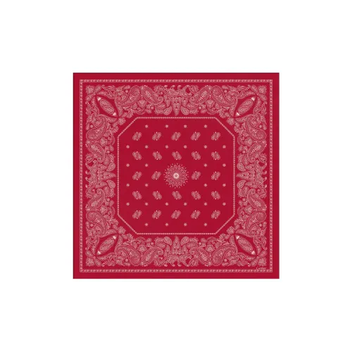 CARTIER Silk Scarves Women's Red